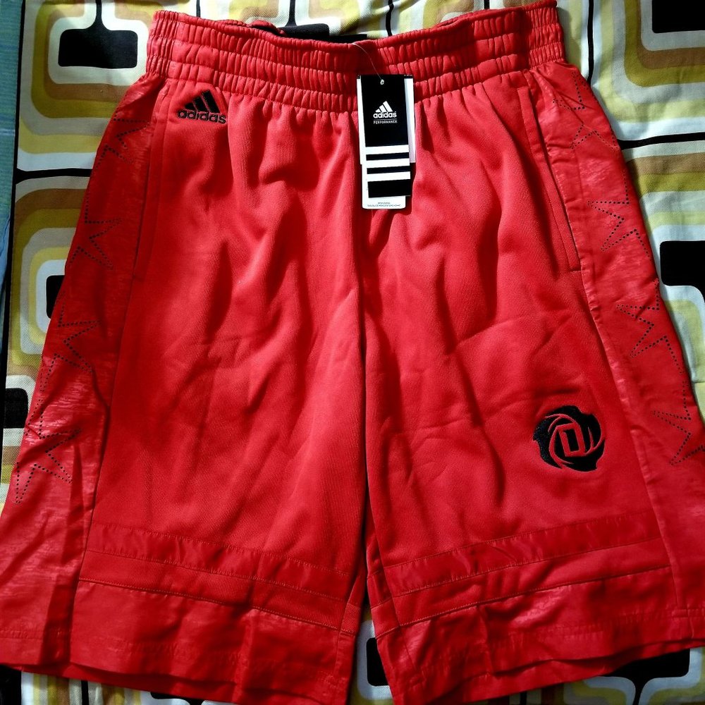 ADIDAS DERRICK ROSE BASKETBALL SHORTS